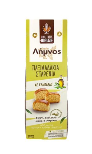 ΠΑΞΙΜΑΔΙ ΛΑΔΙΟΥ ΣΤΑΡΕΝΙΟ ΟΙΚΟΓΕΝΕΙΑ ΠΟΡΙΑΖΗ 300ΓΡ