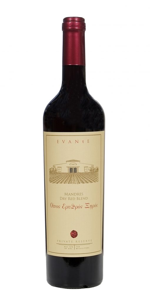 EVANTE MANDRES ΚΟΚΚΙΝΟ 750ml